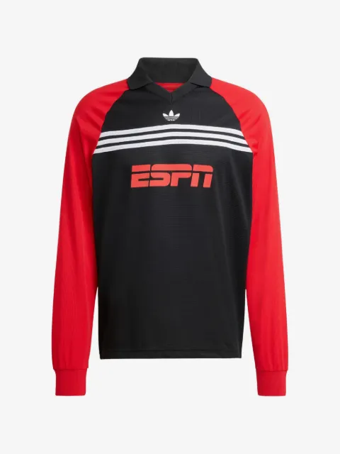 adidas logo-print long-sleeve t-shirt