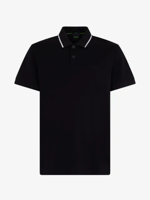 BOSS Join Paddy tipping-detail short-sleeve polo shirt