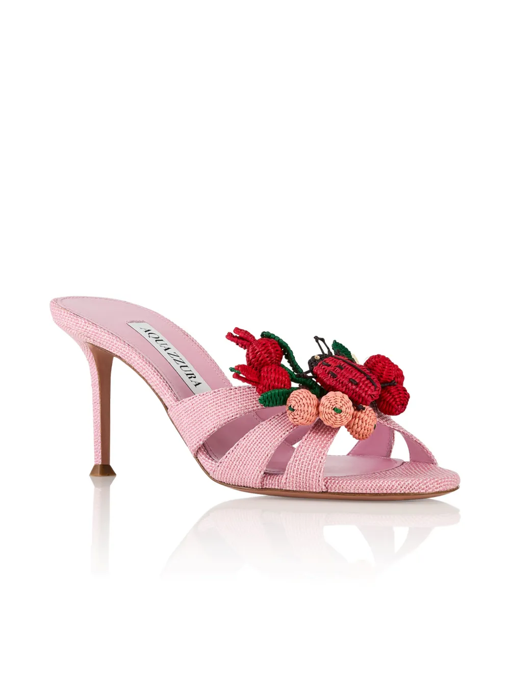 Aquazzura Botanica heeled sandals Roze