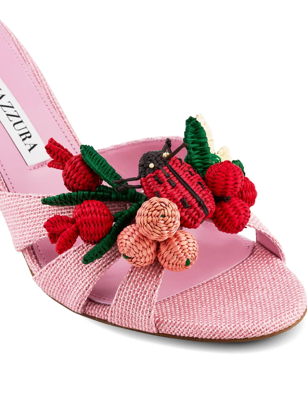 Aquazzura Botanica heeled sandals Roze