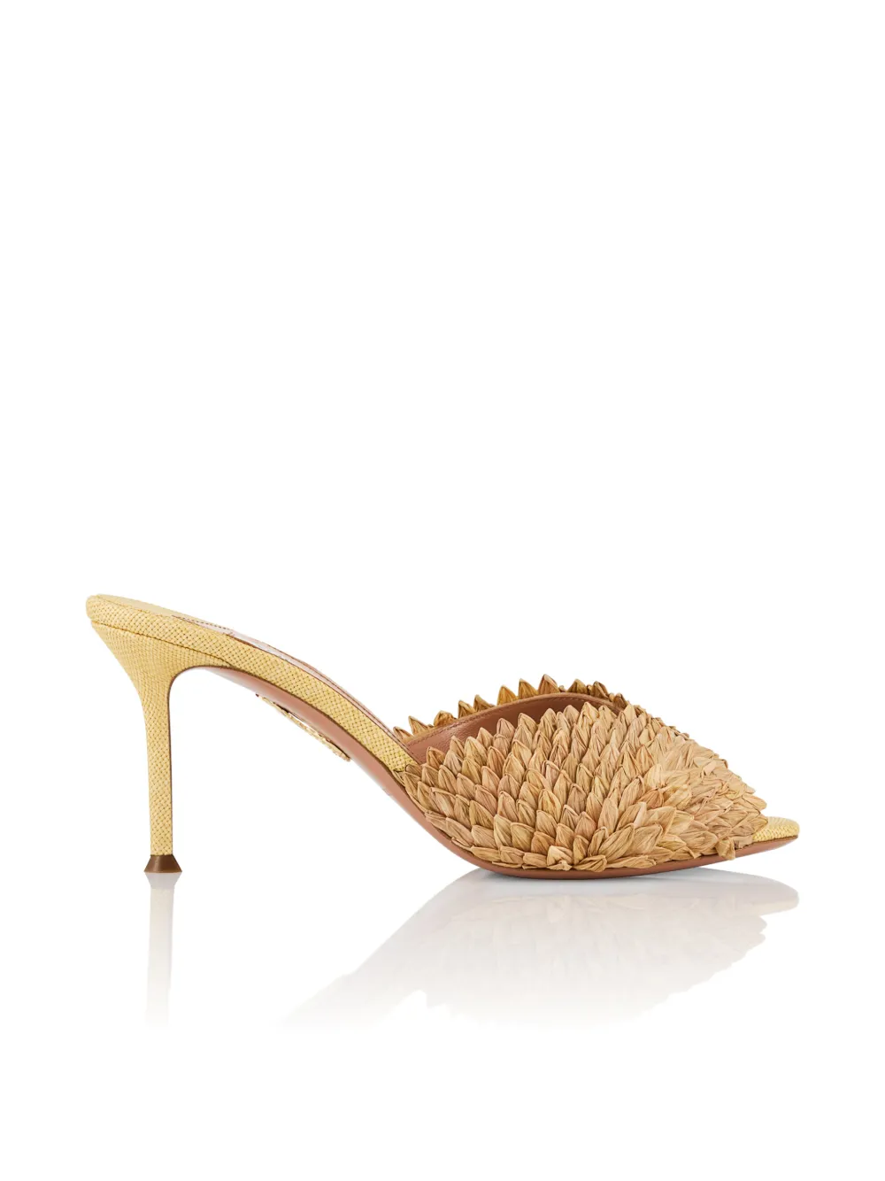 Aquazzura Rio Flirt heeled sandals Beige