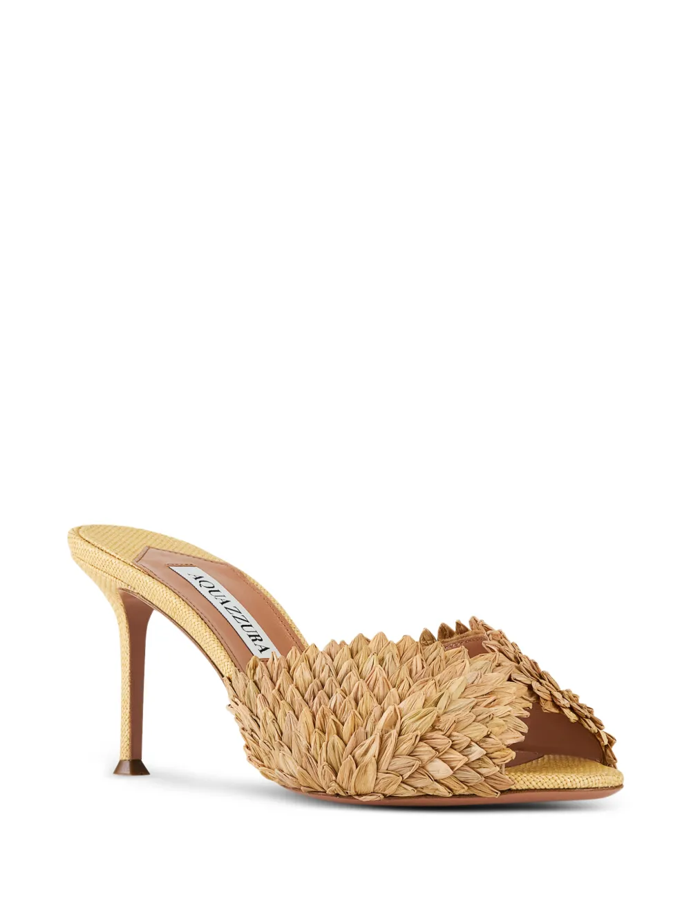 Aquazzura Rio Flirt heeled sandals Beige