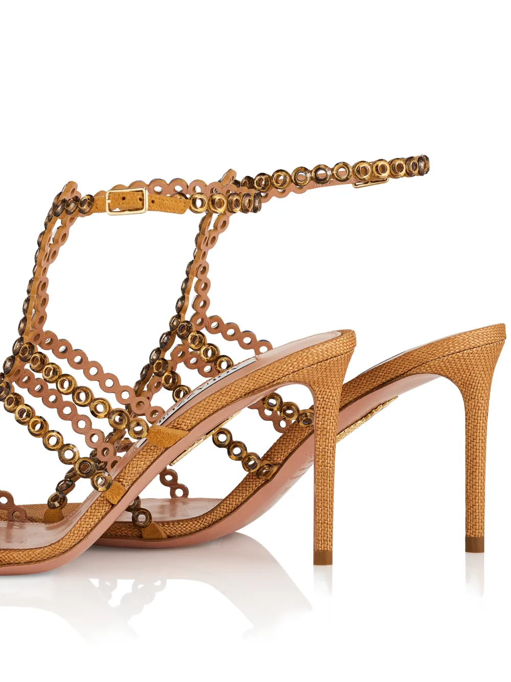 Aquazzura Mooncrush heeled sandals Bruin