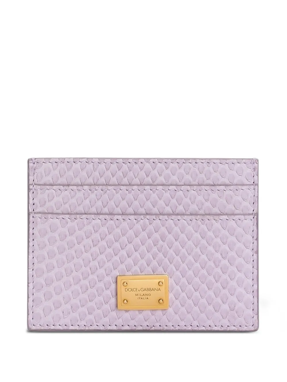 Dolce & Gabbana python card holder - Viola