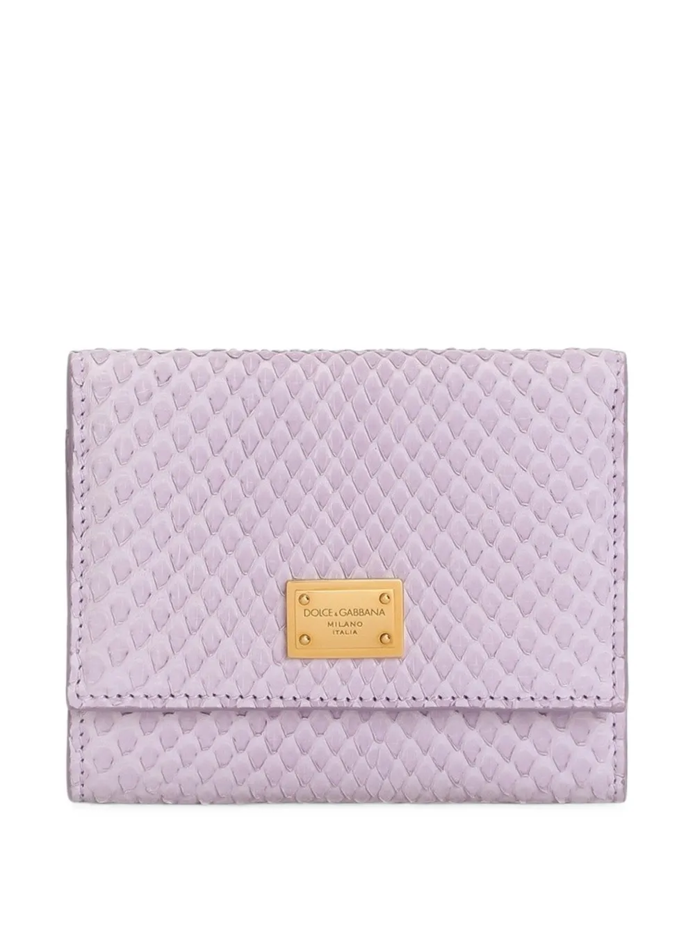 Dolce & Gabbana python wallet - Viola