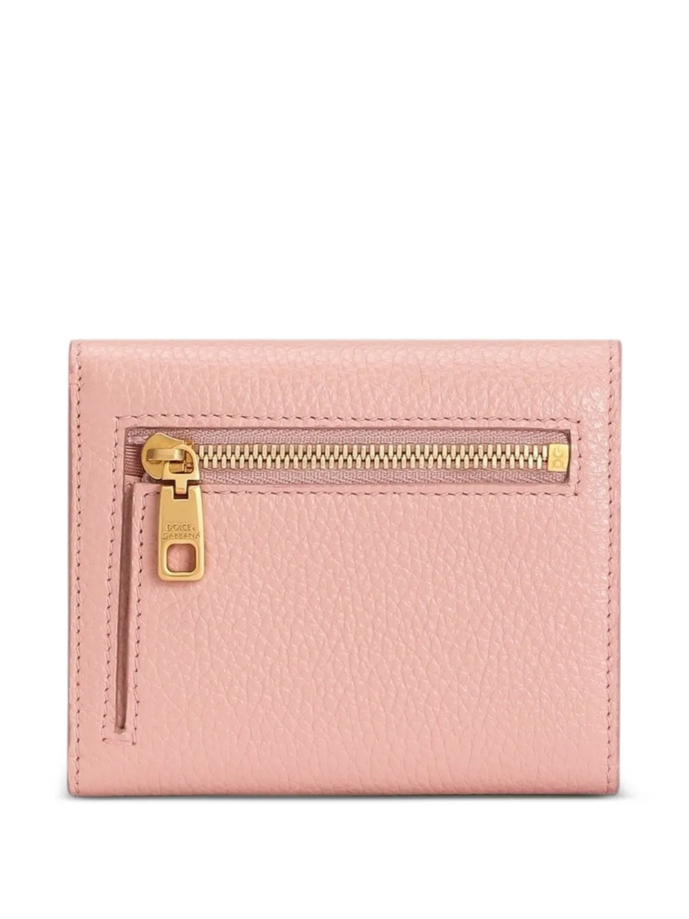 Dolce & Gabbana Kalfsleren portemonnee Roze