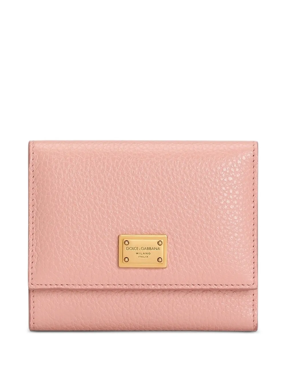 Dolce & Gabbana calfskin wallet - Rosa