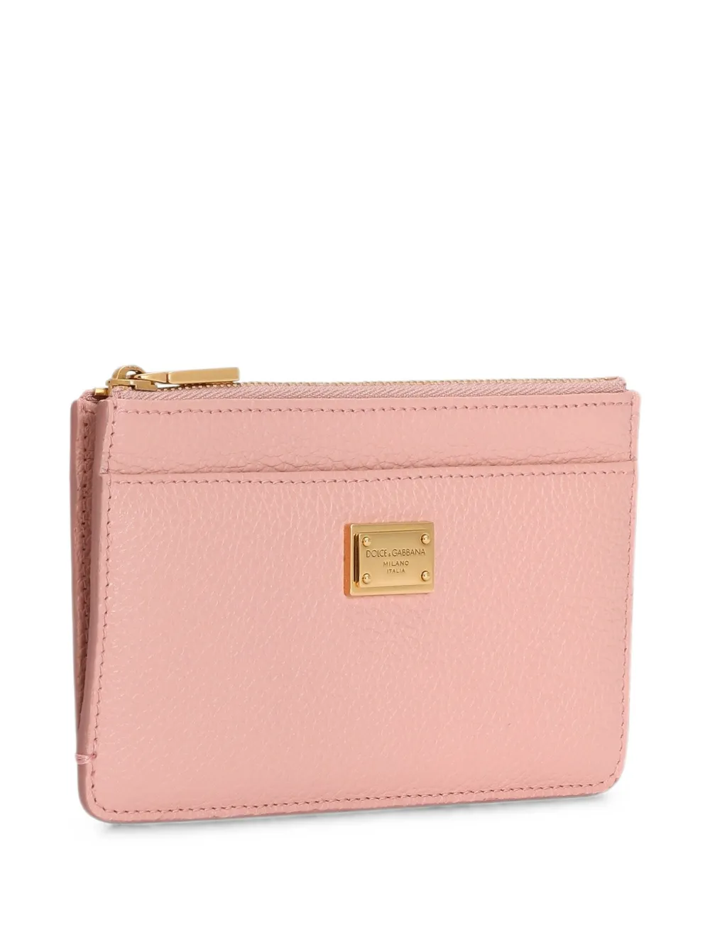 Dolce & Gabbana Kalfsleren pasjeshouder Roze