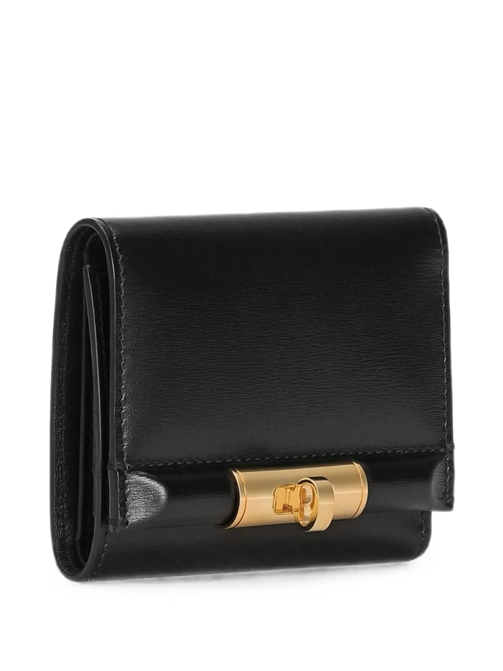 Dolce & Gabbana Marlene kalfsleren portemonnee Zwart