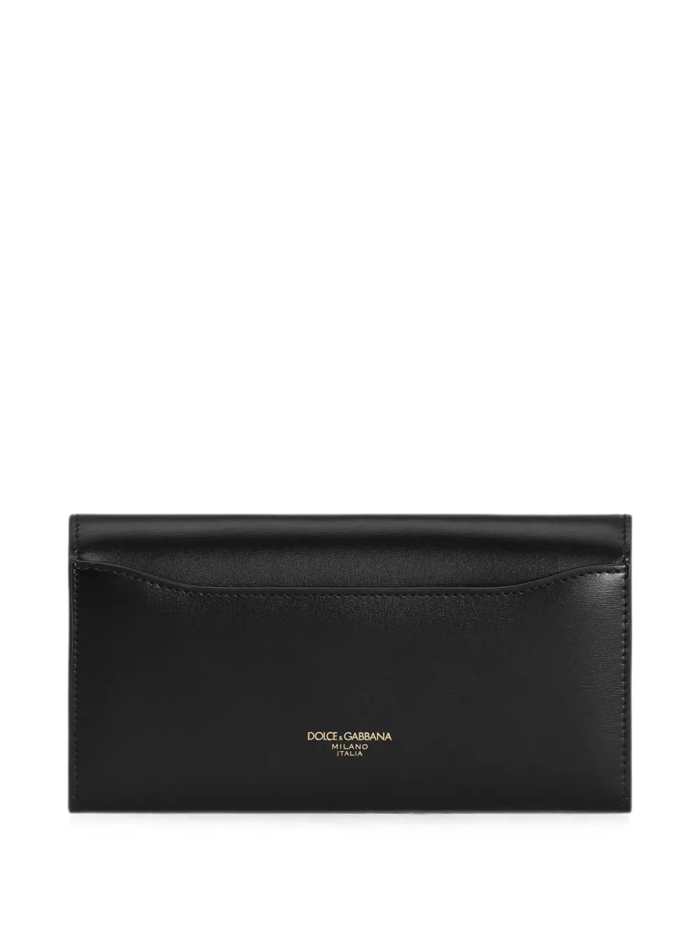 Dolce & Gabbana Marlene kalfsleren portemonnee Zwart