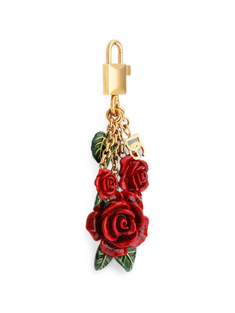 Dolce & Gabbana Sleutelhanger met bedels Goud