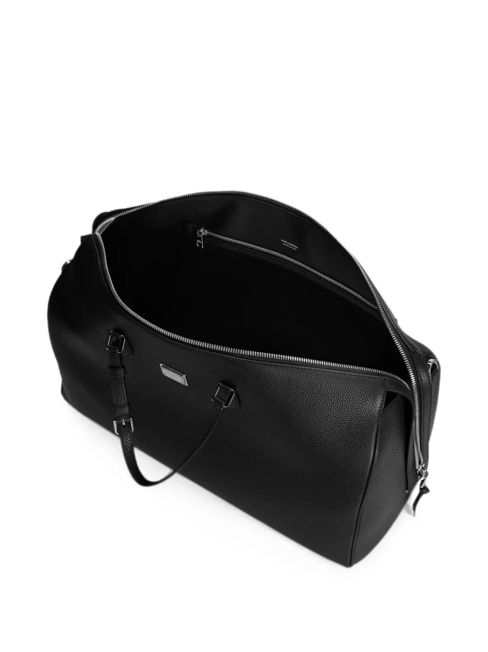 Dolce & Gabbana Vittoria reistas van kalfsleer Zwart