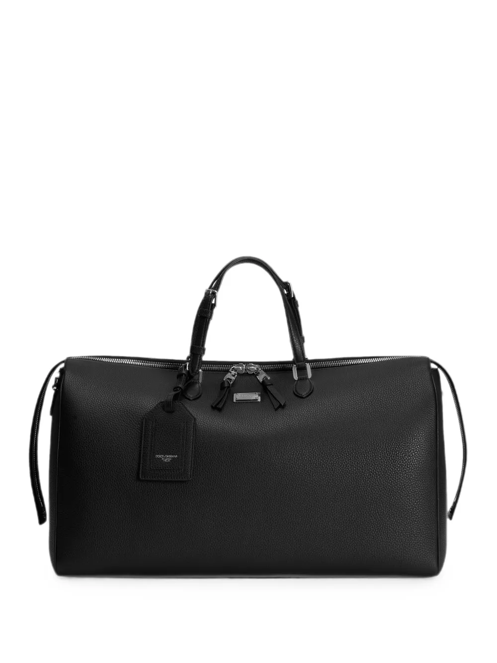 Dolce & Gabbana Vittoria travel bag in calfskin - Nero
