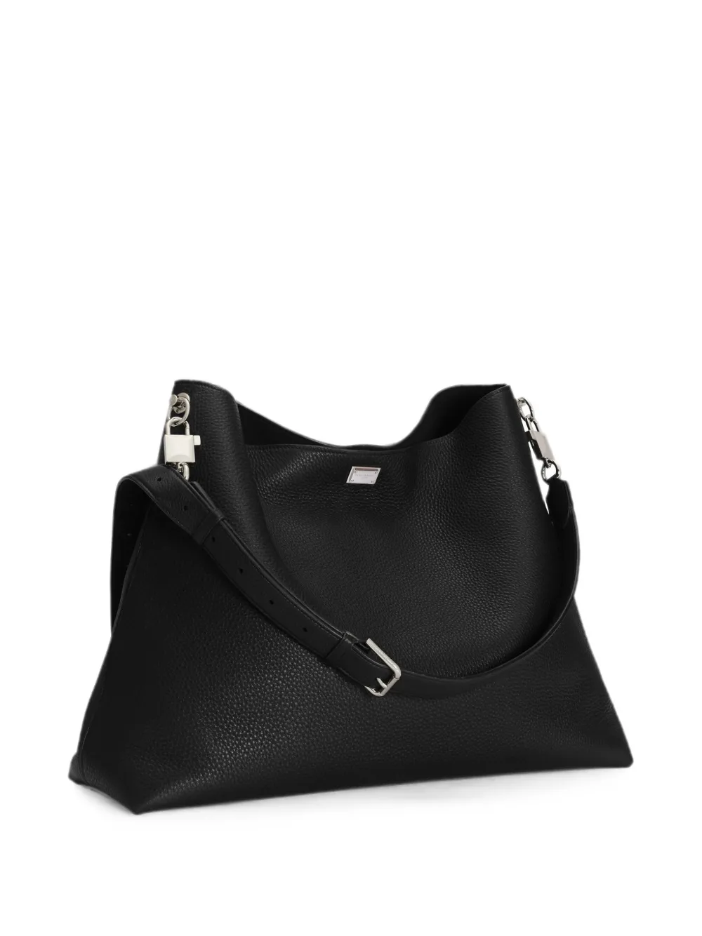 Dolce & Gabbana Vittoria kalfsleren schoudertas Zwart