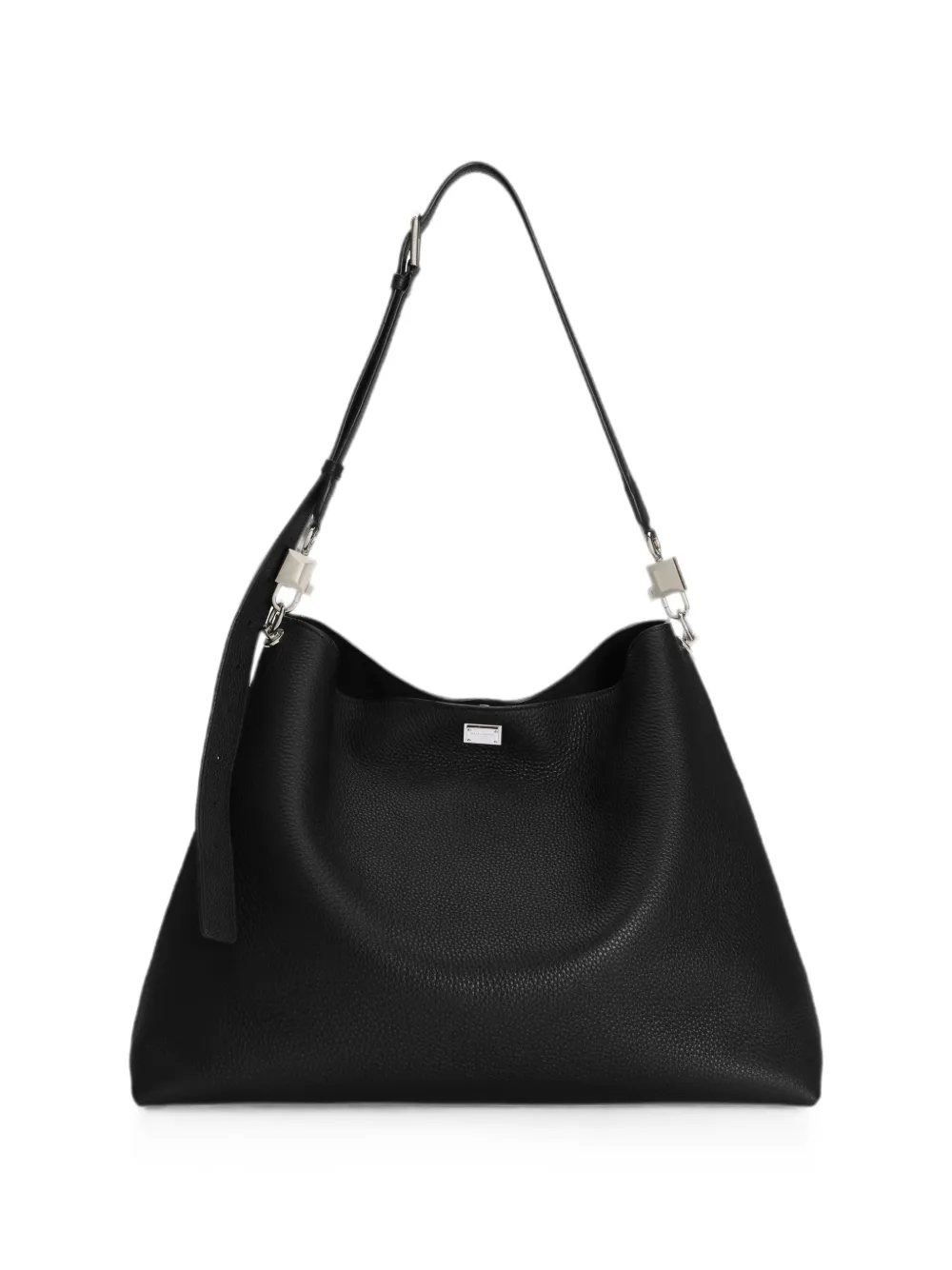 Dolce & Gabbana Vittoria kalfsleren schoudertas Zwart