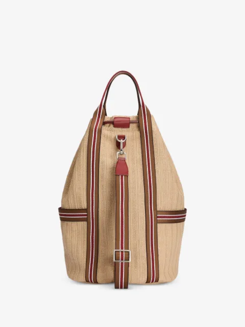 Dolce & Gabbana Essenza backpack in raffia