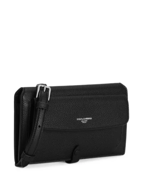 Dolce & Gabbana bandolera mini de piel de becerro