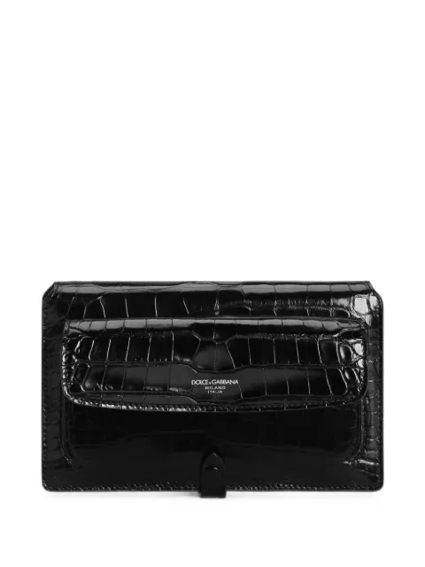 Dolce & Gabbana alligator crossbody minibag