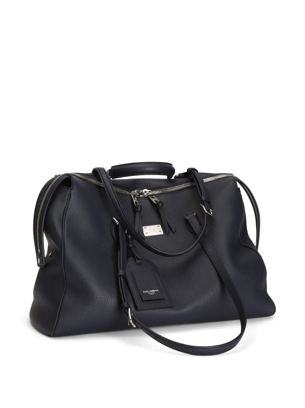 Dolce & Gabbana Vittoria handtas in kalfsleer Blauw