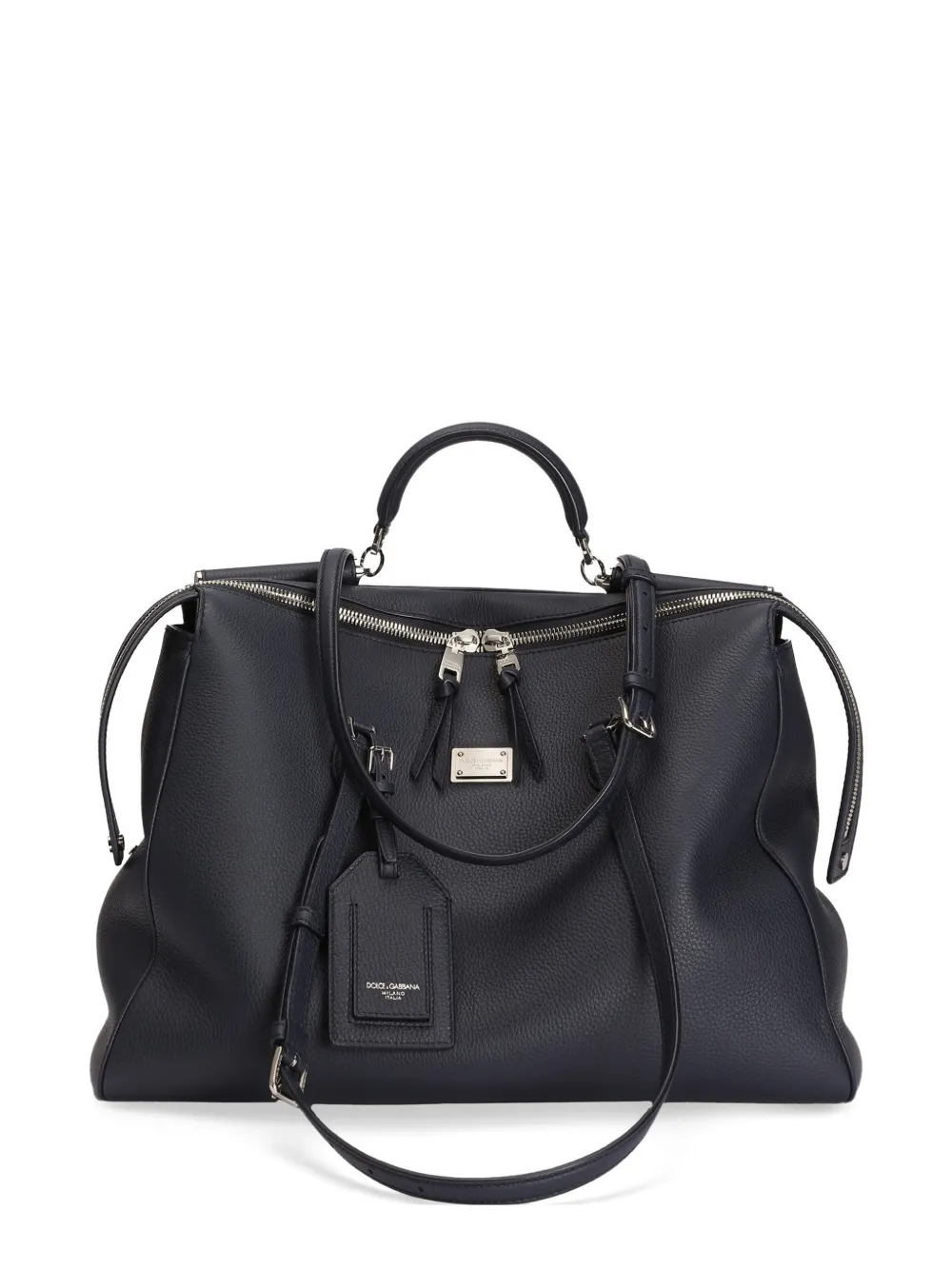 Dolce & Gabbana Vittoria handbag in calfskin - Blu