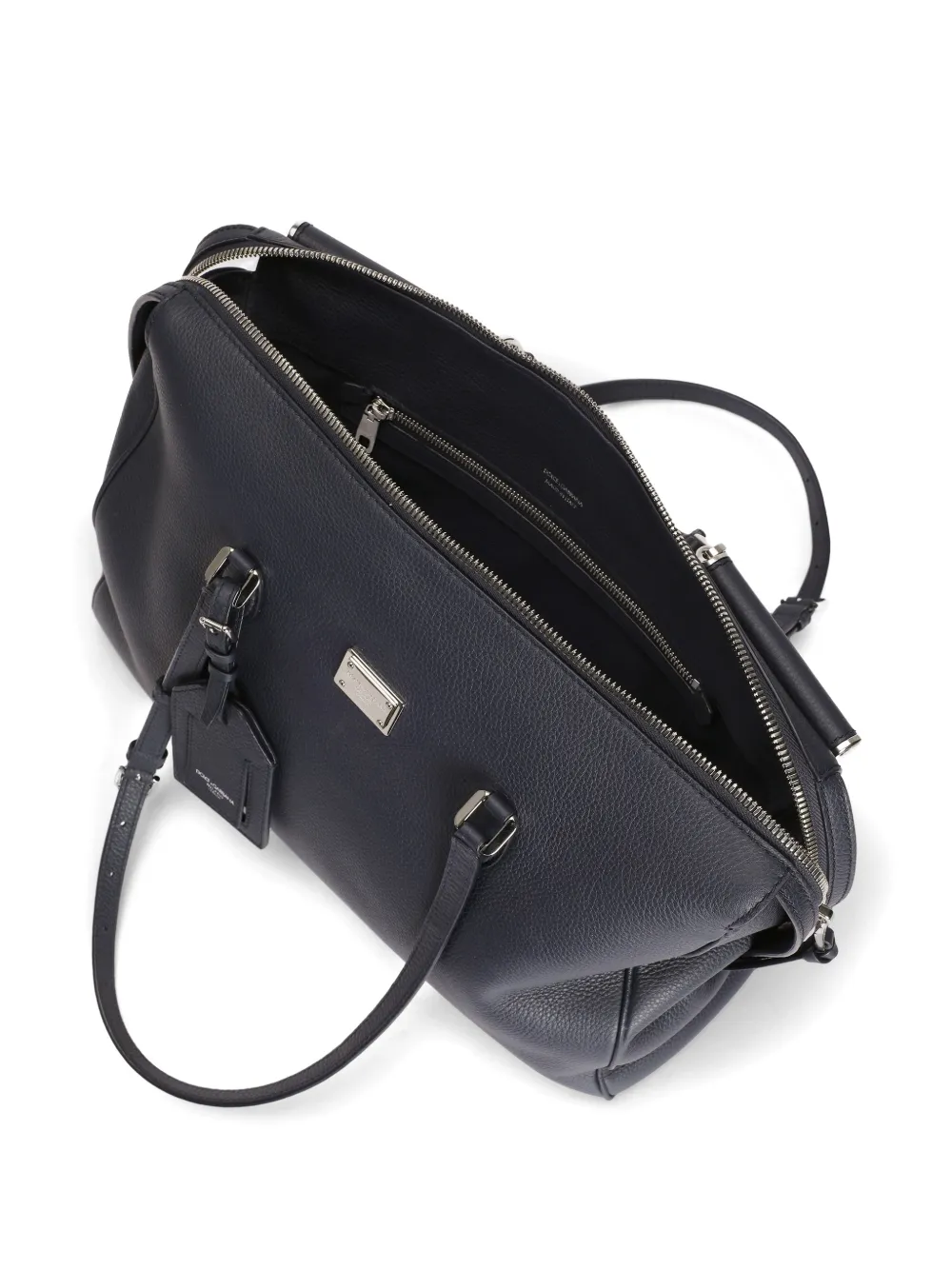 Dolce & Gabbana Vittoria handtas in kalfsleer Blauw