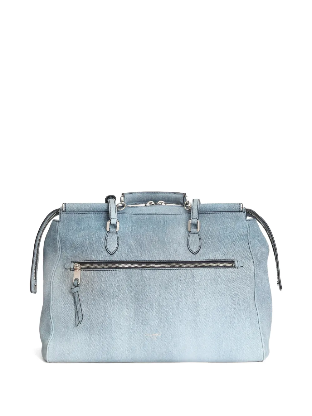 Dolce & Gabbana Vittoria handtas van nubuck denim Blauw