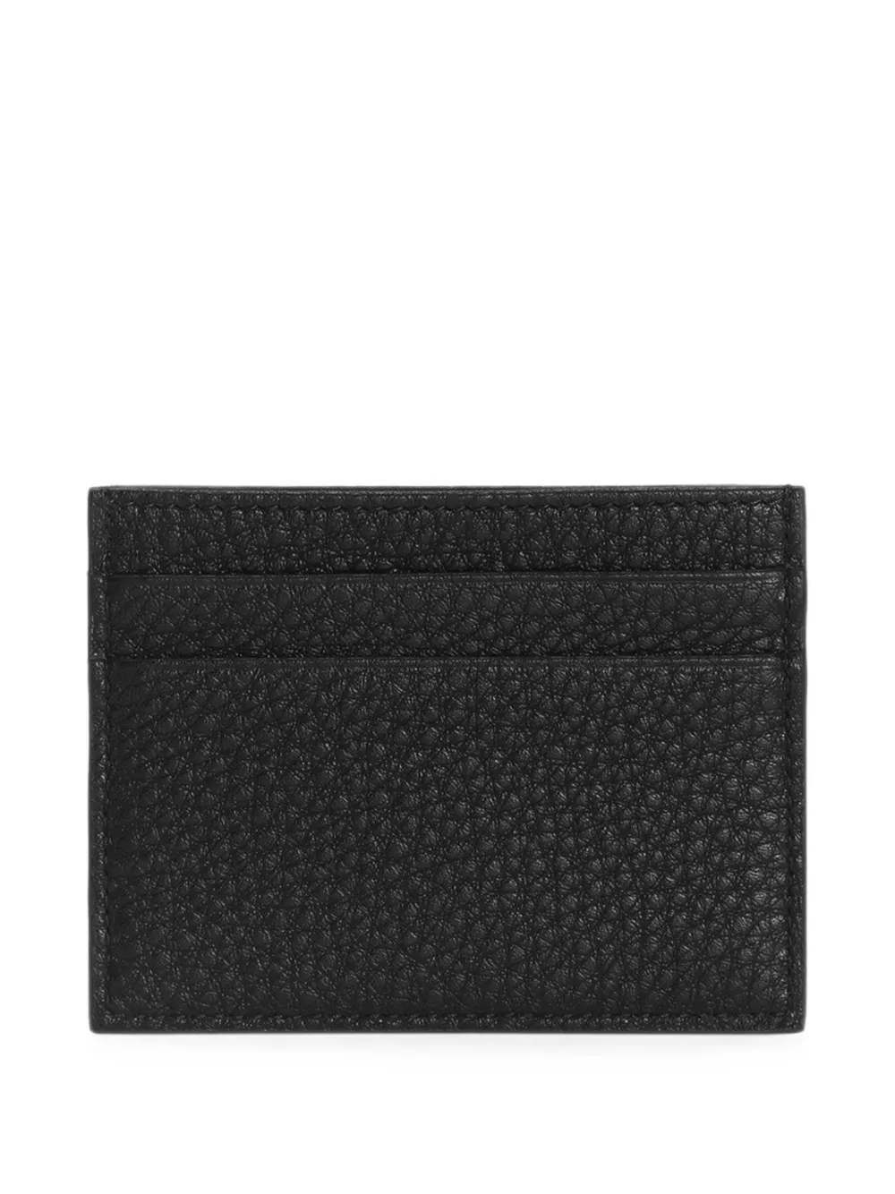 Dolce & Gabbana Kalfsleren pasjeshouder met logo Zwart