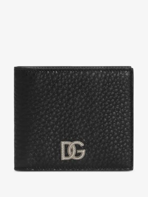 Dolce & Gabbana Portemonnaie aus Kalbsleder mit Logo