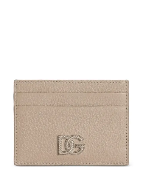 Dolce & Gabbana calfskin card holder with logo
