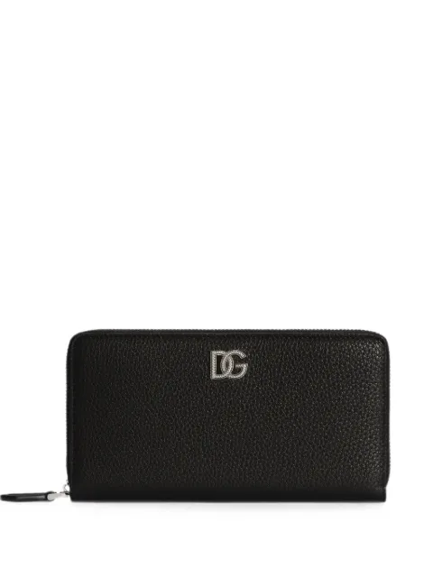 Dolce & Gabbana cartera de piel de becerro con logo