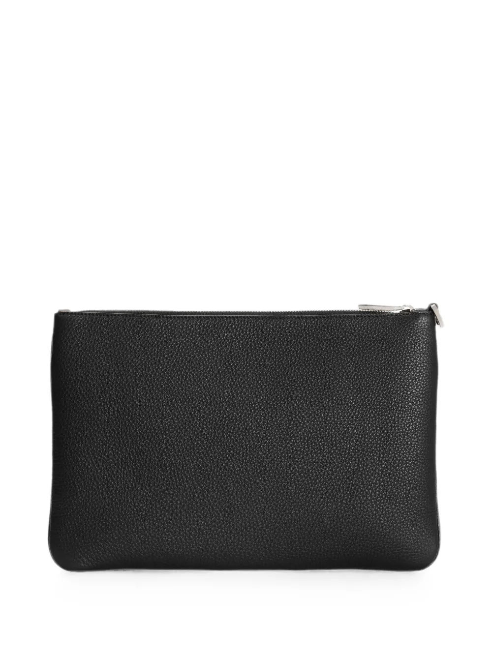 Dolce & Gabbana Kalfsleren toilettas met logo Zwart