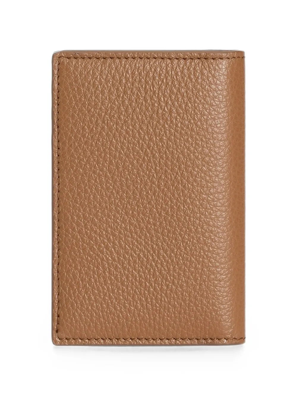 Dolce & Gabbana Pasjeshouder van kalfsleer met logo Beige