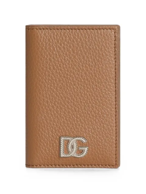 Dolce & Gabbana card holder in calfskin with logo
