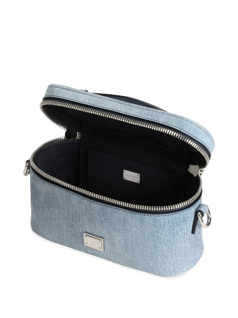 Dolce & Gabbana Atene mini-tas Blauw