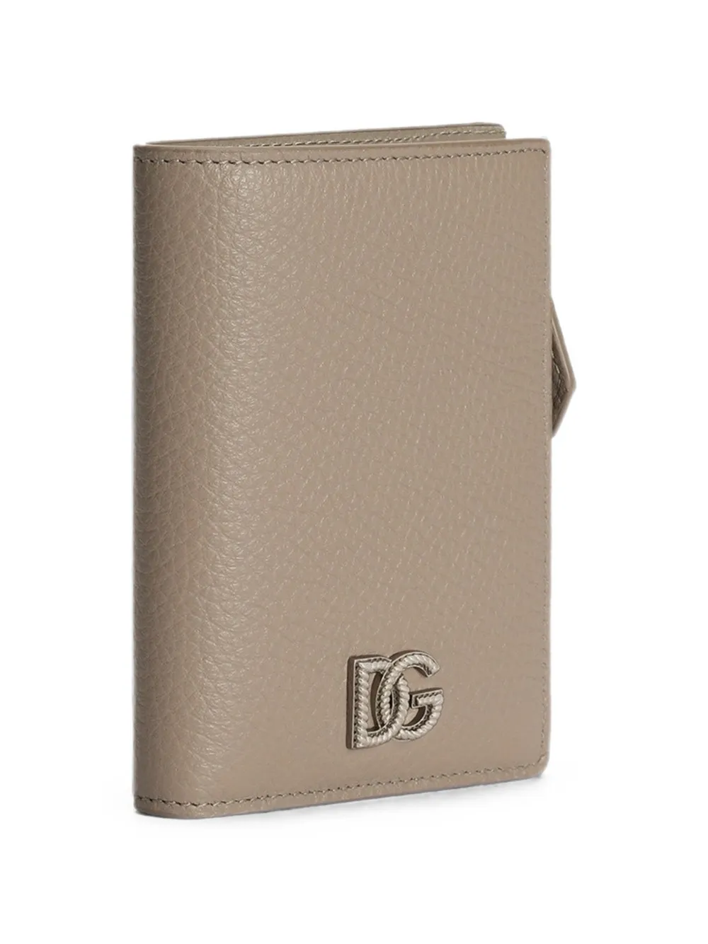 Dolce & Gabbana Portemonnee van kalfsleer Beige