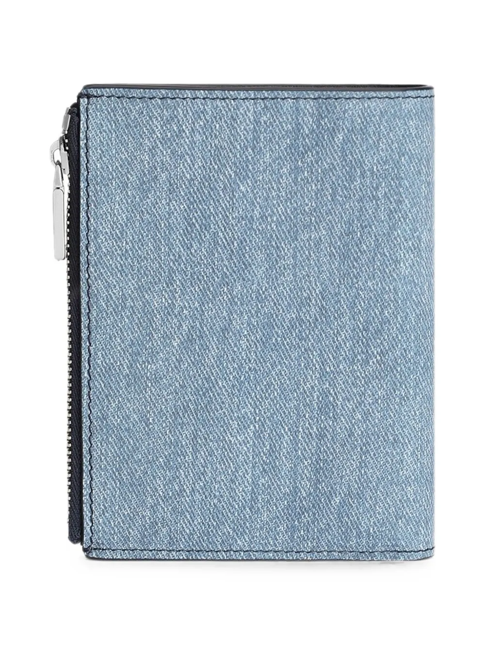 Dolce & Gabbana Portemonnee van denim nubuck Blauw