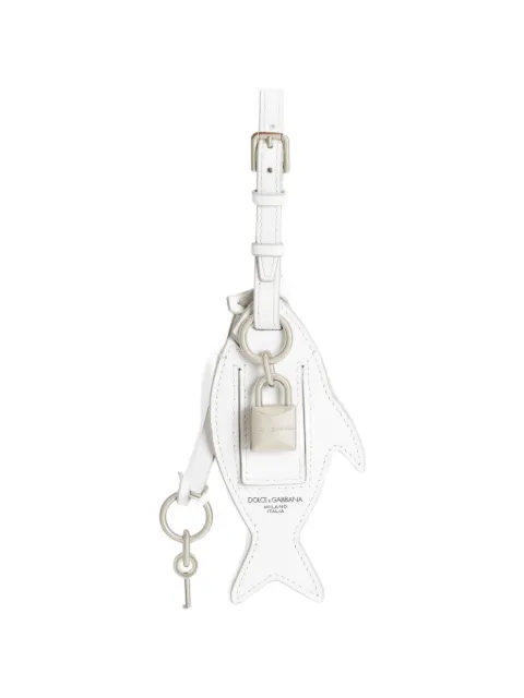 Dolce & Gabbana calfskin keyring