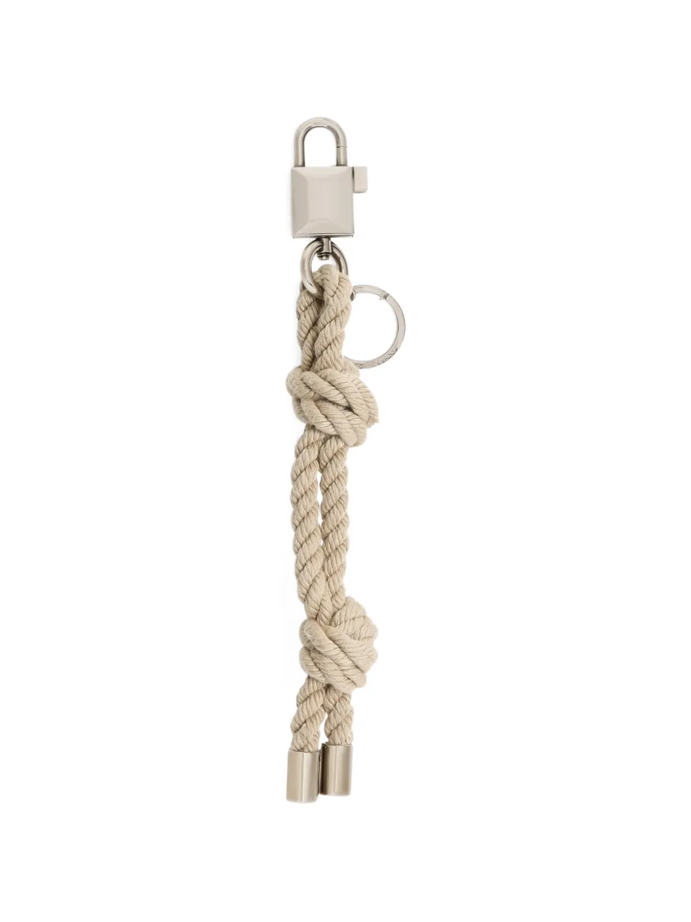 Dolce & Gabbana Sleutelhanger met touw Beige