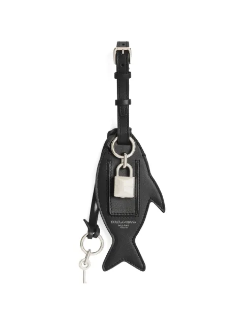 Dolce & Gabbana calfskin keychain