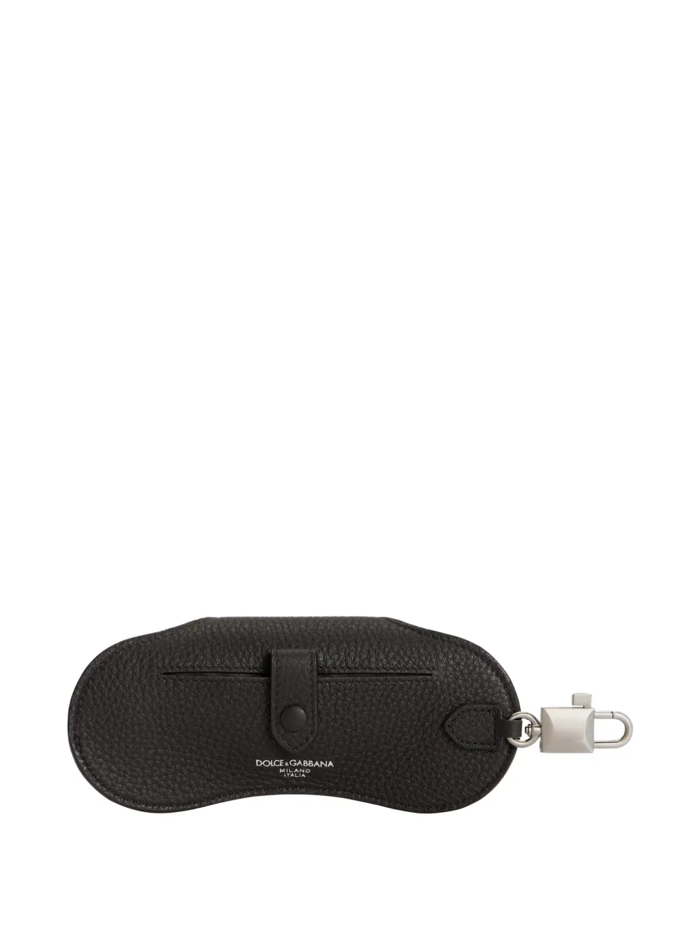 Dolce & Gabbana calfskin eyewear case - Braun