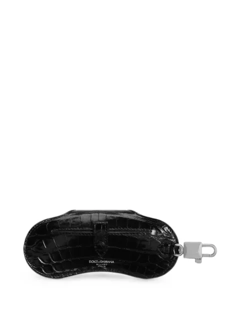 Dolce & Gabbana alligator eyewear case