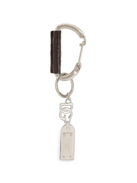 Dolce & Gabbana DG logo plaque keyrings