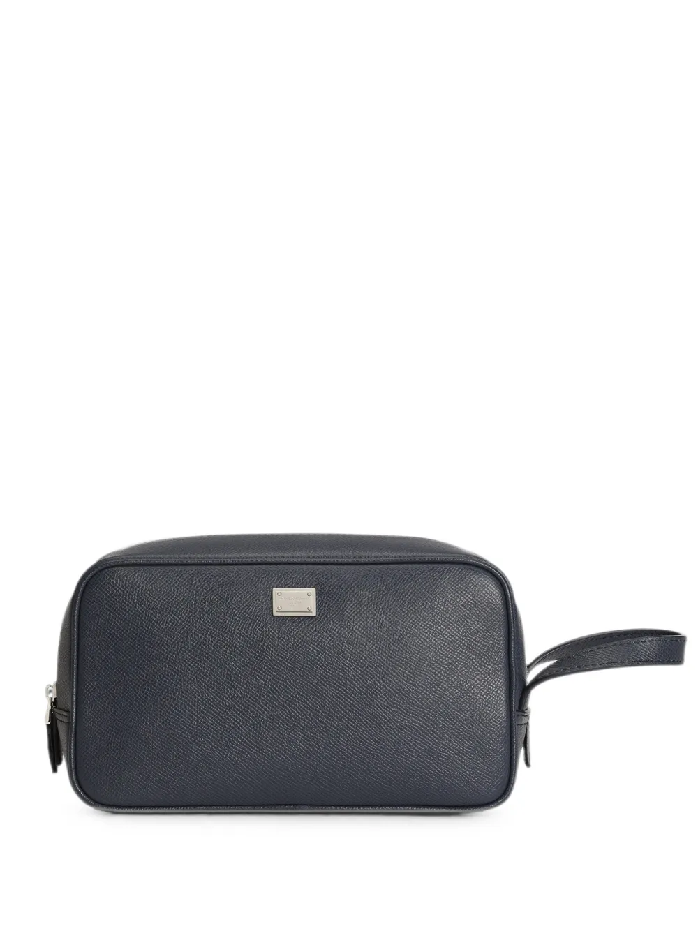 Dolce & Gabbana Kulturtasche aus Kalbsleder - Blau