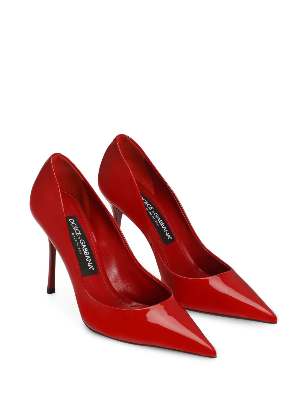 Dolce & Gabbana Lakleren pumps Rood