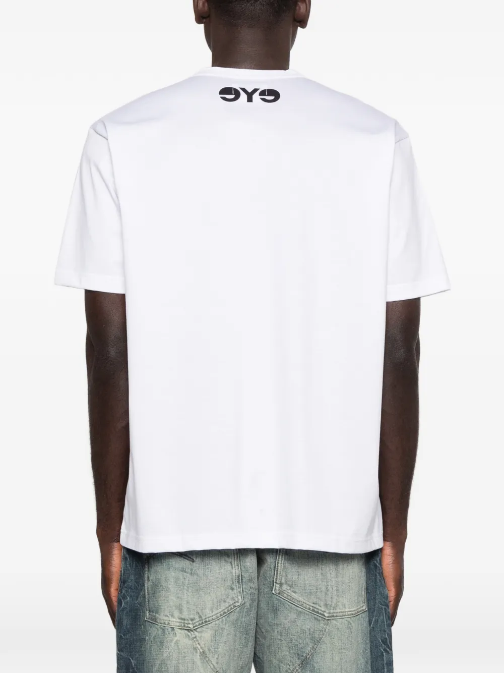 Junya Watanabe MAN x Levi's T-shirt met grafische print Wit