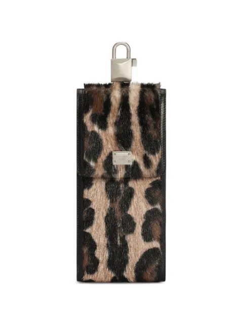Dolce & Gabbana cartera Leo de piel kid