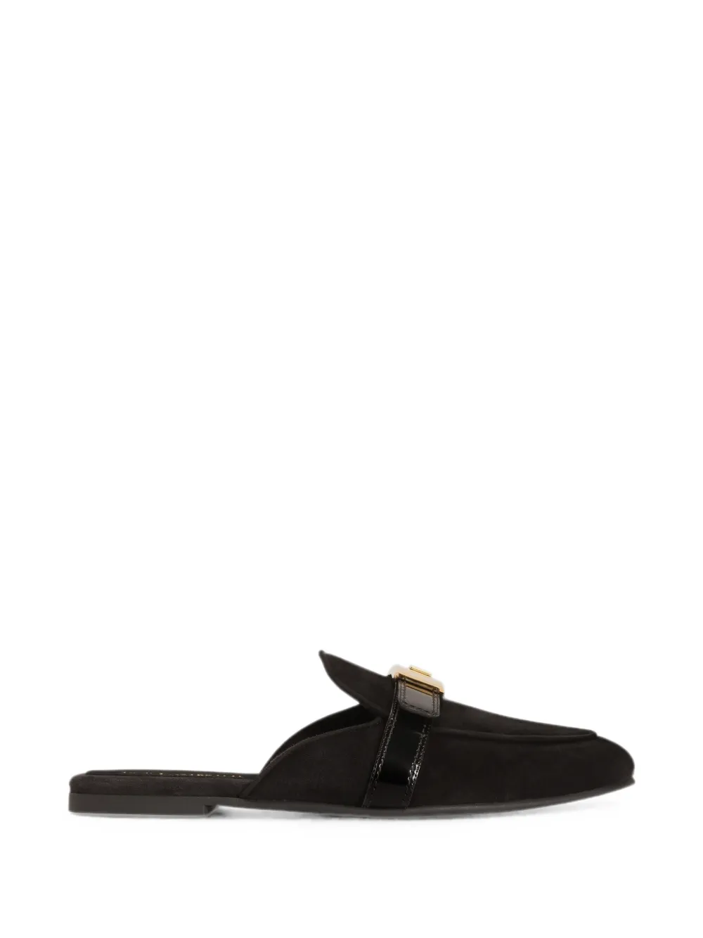 Dolce & Gabbana Mules aus Wildleder - Schwarz