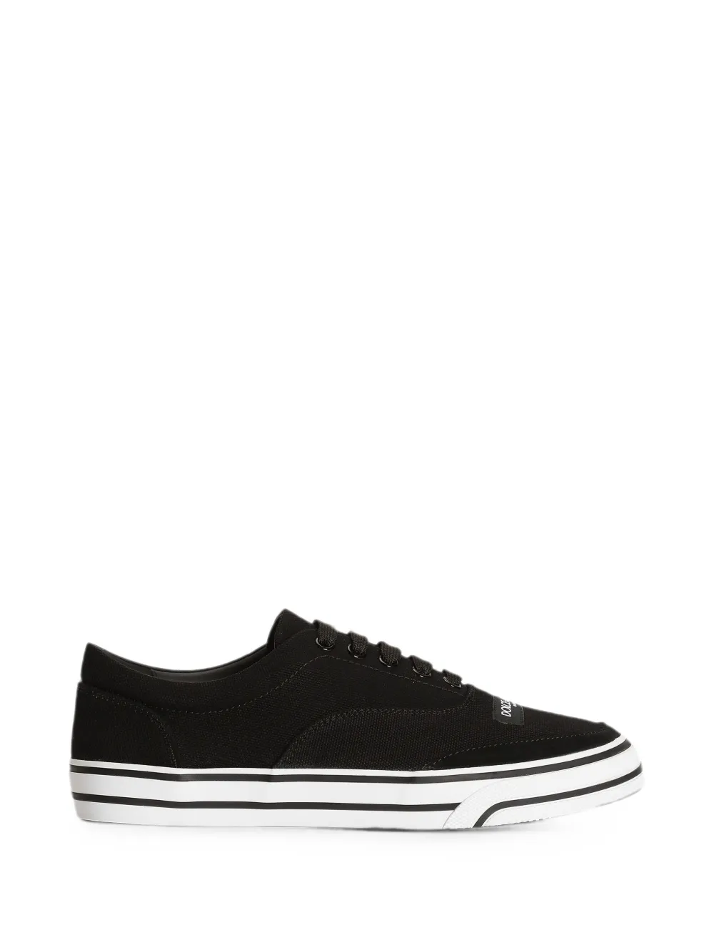 Dolce & Gabbana DG Sailing canvas sneakers Zwart