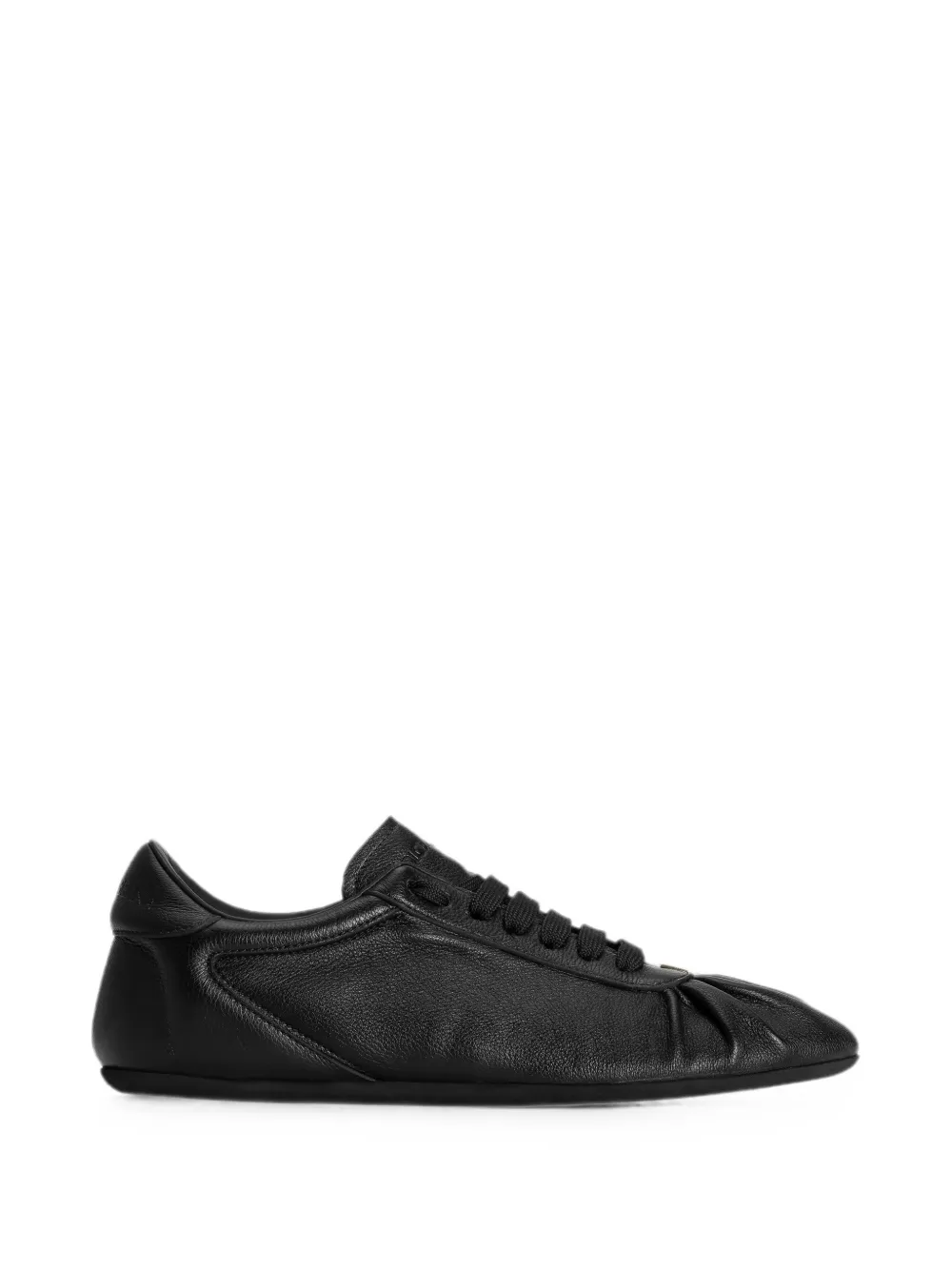 Dolce & Gabbana Sneakerinas aus Kalbsleder - Schwarz