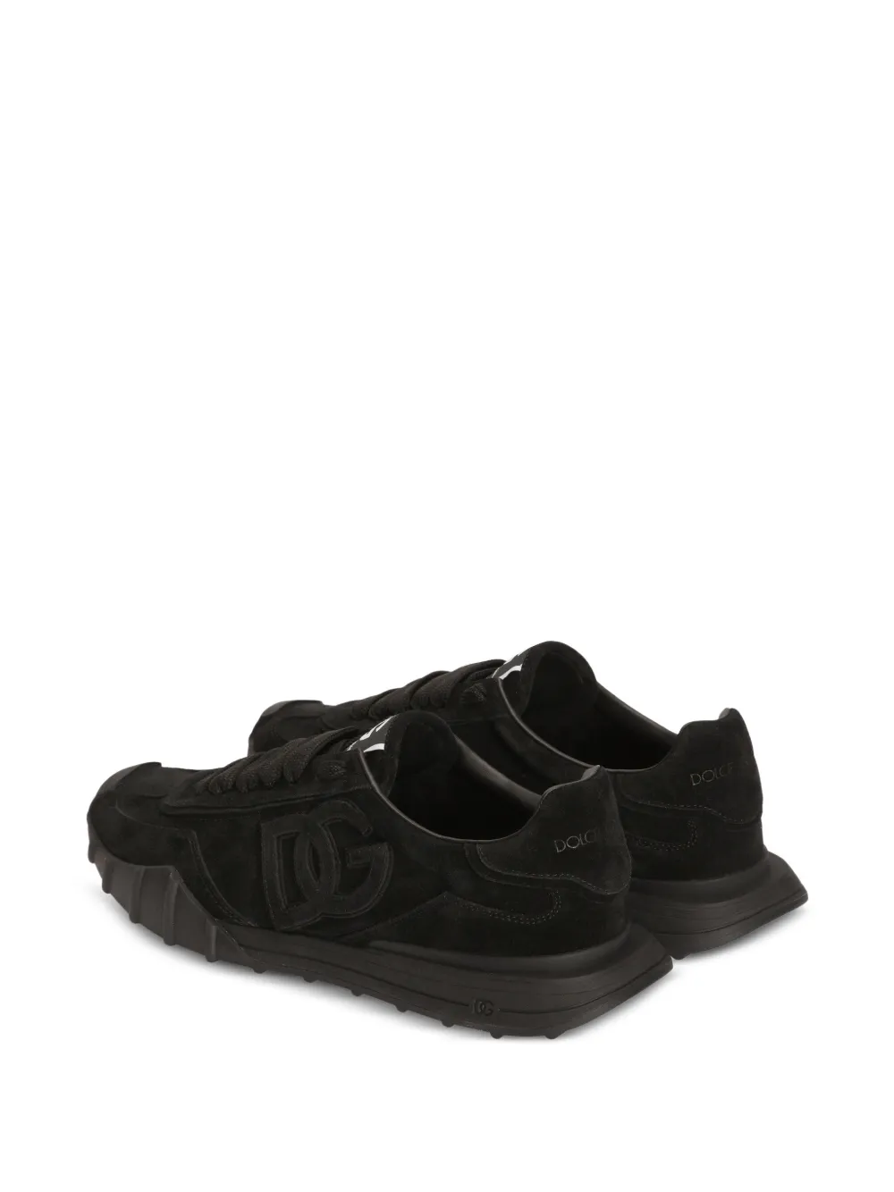 Dolce & Gabbana DG Athletic sneakers met logopatch Zwart